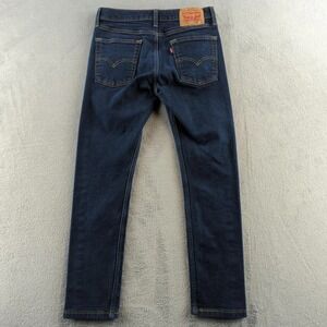 Levis 510 Jeans Mens‎ 30x28* Blue Dark Wash Skinny Stretch Denim Cotton Pants
